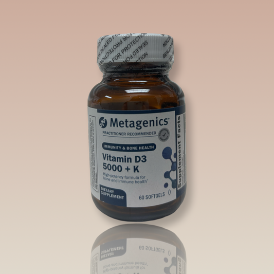 D3 5,000 + K 60 softgels Pre-Order